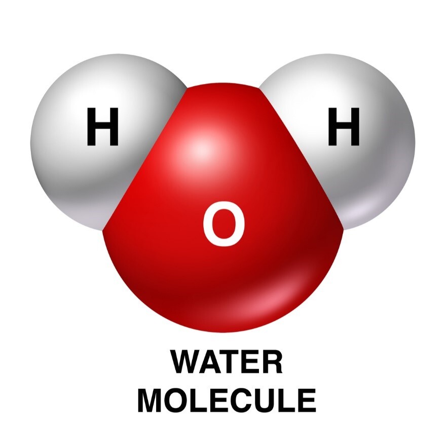 H2O Water Molecule